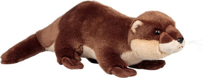 Tobar peluche peluche loutre de rivière 43 cm - jouets animaux aquatiques peluches
