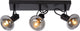 Lucide madee - spot de plafond (plafonnier) - 3xe14 - noir