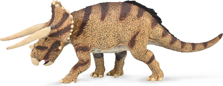 Figurine Collecta - triceratops horridus l - préhistoire - peint à la main - dinosaure - miniature