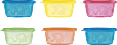 Coffret boîtes à lunch Nûby (6 x 300 ml)