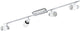 Eglo davida - spots de plafond - 4 lumières - chrome, blanc