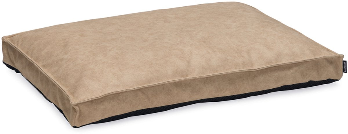 Beeztees lua - coussin orthopédique pour chien - beige - 100x70x9 cm