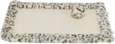 Trixie tapis à gratter leo imprimé léopard crème