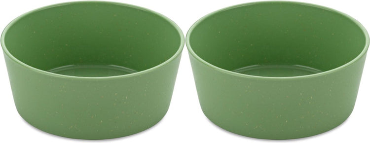 Bol Koziol, 0,89 l, lot de 2, bio, vert feuille - | connecter le bol