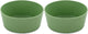 Bol Koziol, 0,89 l, lot de 2, bio, vert feuille - | connecter le bol