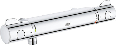 Robinet de douche thermostatique Grohe Grohtherm 800 - 15 cm - sans raccords - chromé