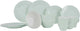 Vaisselle Gimex ligne royale - pastel - menthe - 16 pièces