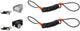 Dunlop antivol disque de frein avec câble de rappel - 2 clés - antivol roue vélo moteur scooter - 1 couleur aléatoire