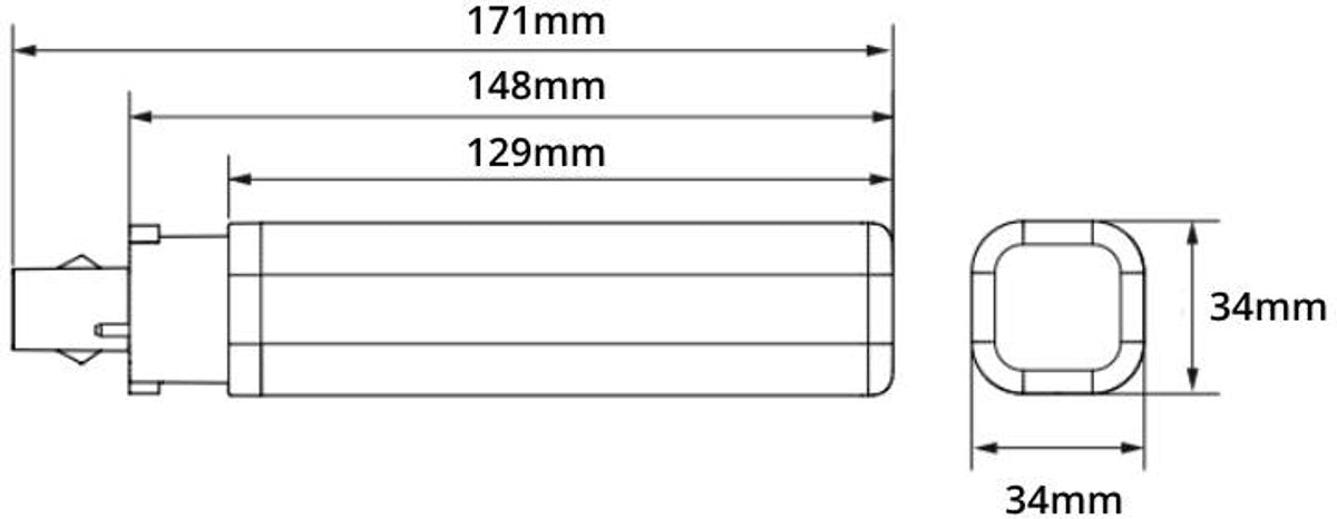 Philips LED Lampe Philips Corepro LED PLC 8,9 W G24D-3 4000 K - E3ZVD