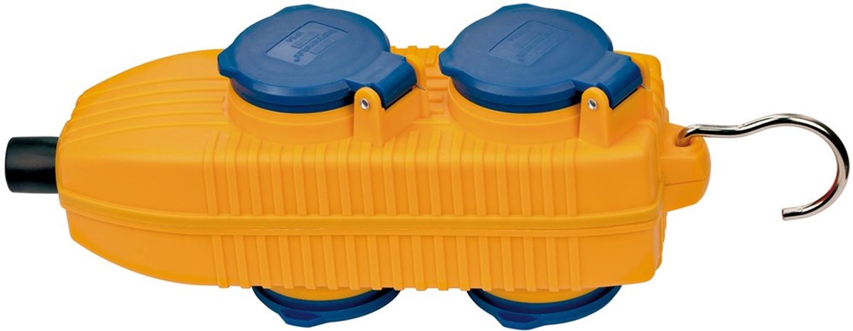 Bloc prise Brennerstuhl 230v 16a ip54 4 voies - 1081070010