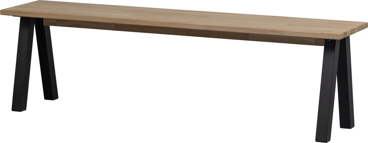 Banc de salle à manger tablo Woood - chêne - naturel - 46x160x35