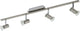 Eglo rotttelo - spots de plafond - 4 lumières - nickel mat, chrome