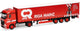Herpa Mercedes Benz Actros S. g.sz. Riga Mayence