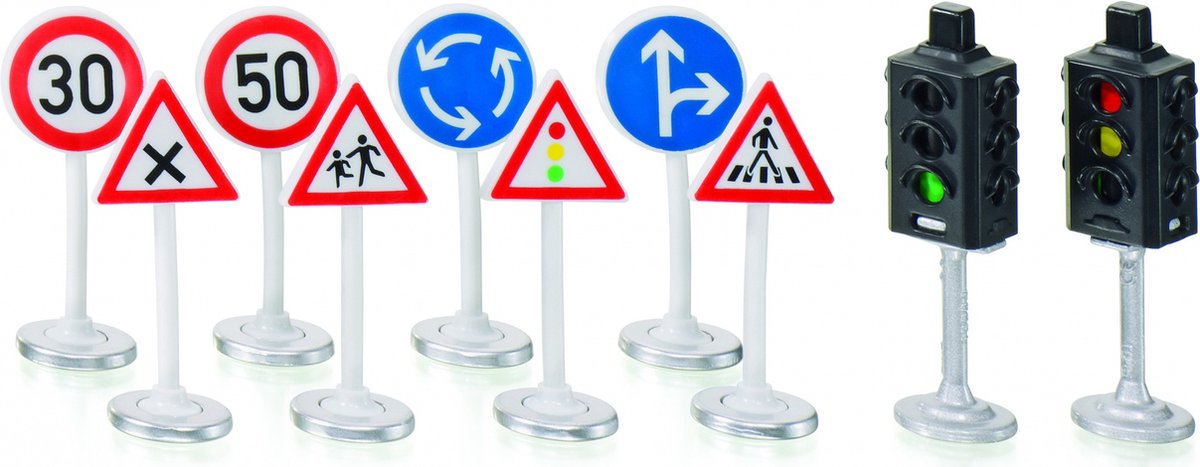 Panneaux et feux de signalisation Siku World Traffic