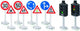 Panneaux et feux de signalisation Siku World Traffic