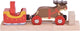 Bigjigs Houten Santa Claus, Slee et Rendier