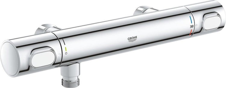 Robinet de douche thermostatique Grohe à débit précis - ecojoy® - ecobutton - 34799000