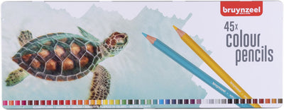 Bruynzeel Turtle peut 45 crayons de couleur