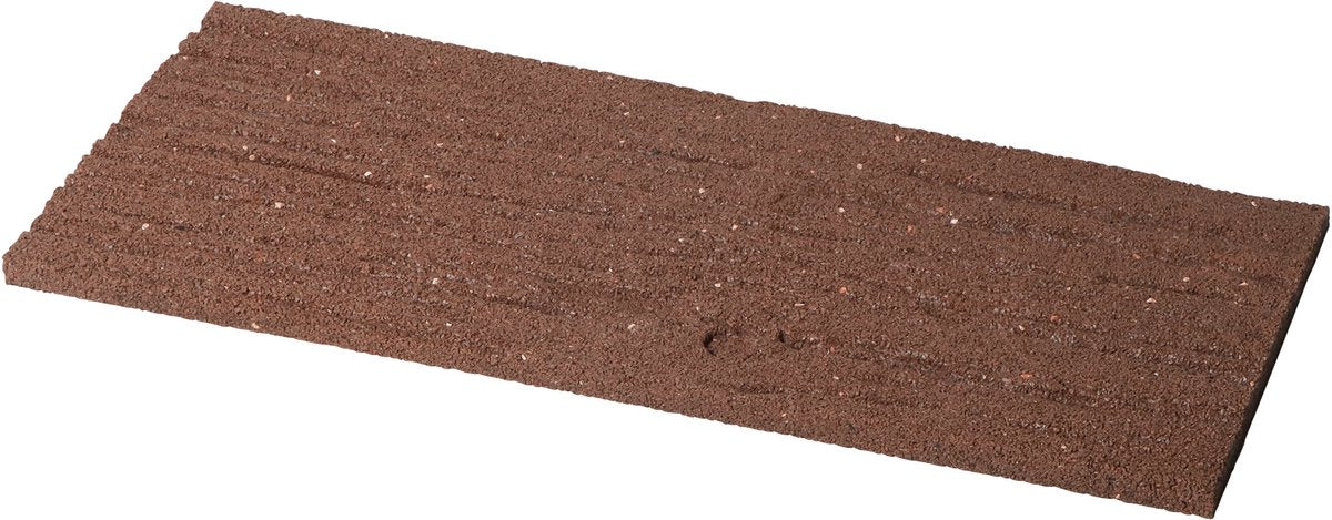 Nature - Tremplin japonais - marron - caoutchouc - traverse - h1,7 x 60 x 25cm