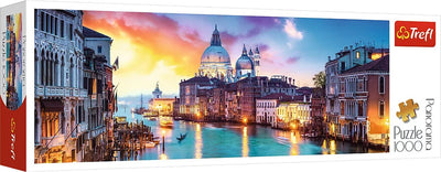 Puzzle Trefl panorama grand canal venise - 1000 pièces