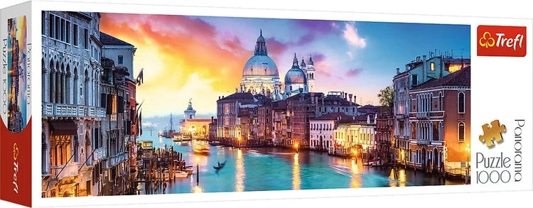 Puzzle Trefl panorama grand canal venise - 1000 pièces