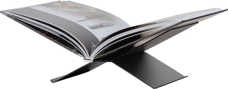 Porte-livre Woood Brook Book Stand - métal - noir - 12x29x17
