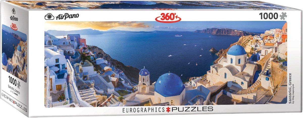 Eurographics Grèce - Santorin - puzzle puzzle 1000 pièce(s)