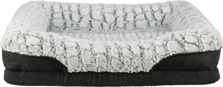 Trixie Vital Dog Basket Lino Angular Black Grey