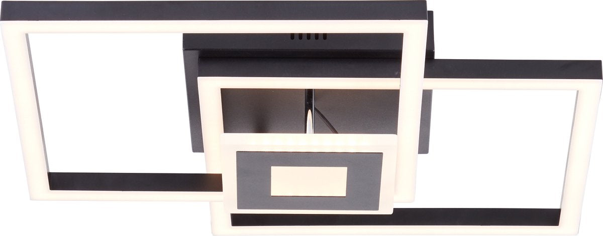 Brilliant bray - plafonnier - LED 22w - 3000k - noir