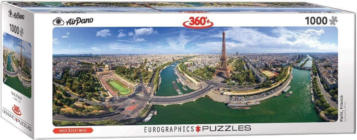 Eurographics Puzzle panorama Paris France 1000 pièces