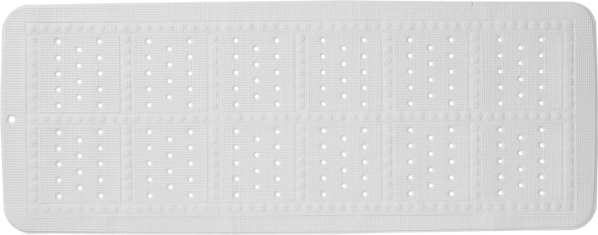 Sealskin unilux - tapis antidérapant 35x90 cm - PVC - blanc