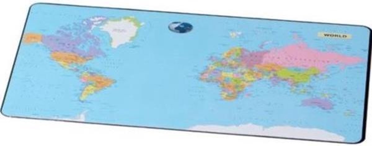 Sous-main Esselte - carte du monde - Néerlandais