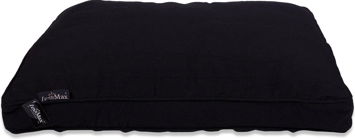 Lex max coussin pour chien professionnel noir - lit parc - 90 x 65cm