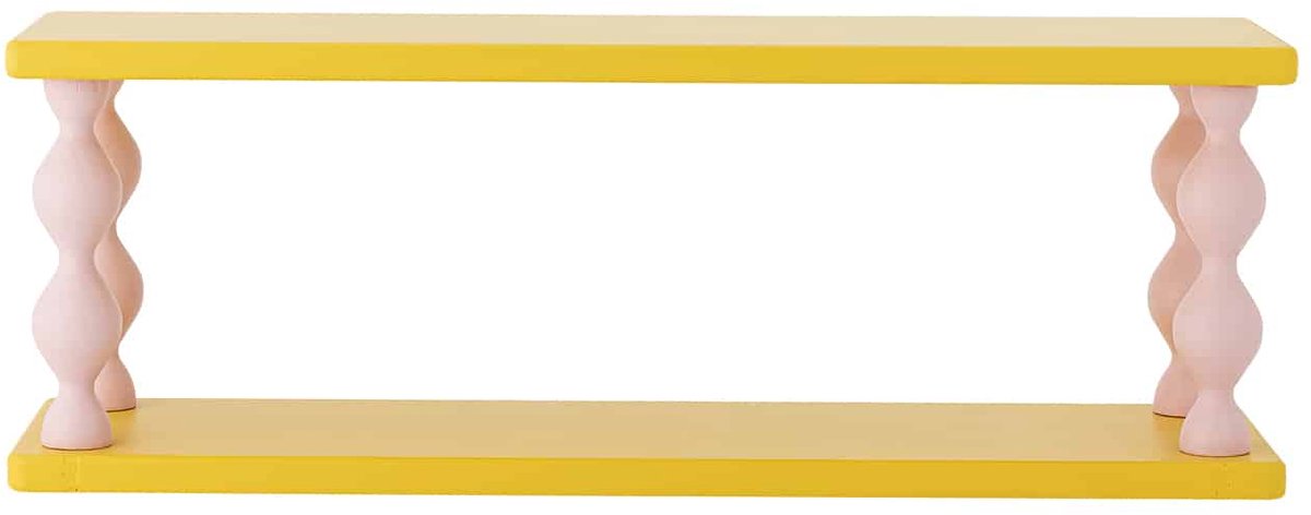 Bloomingville étagère murale bibiola jaune