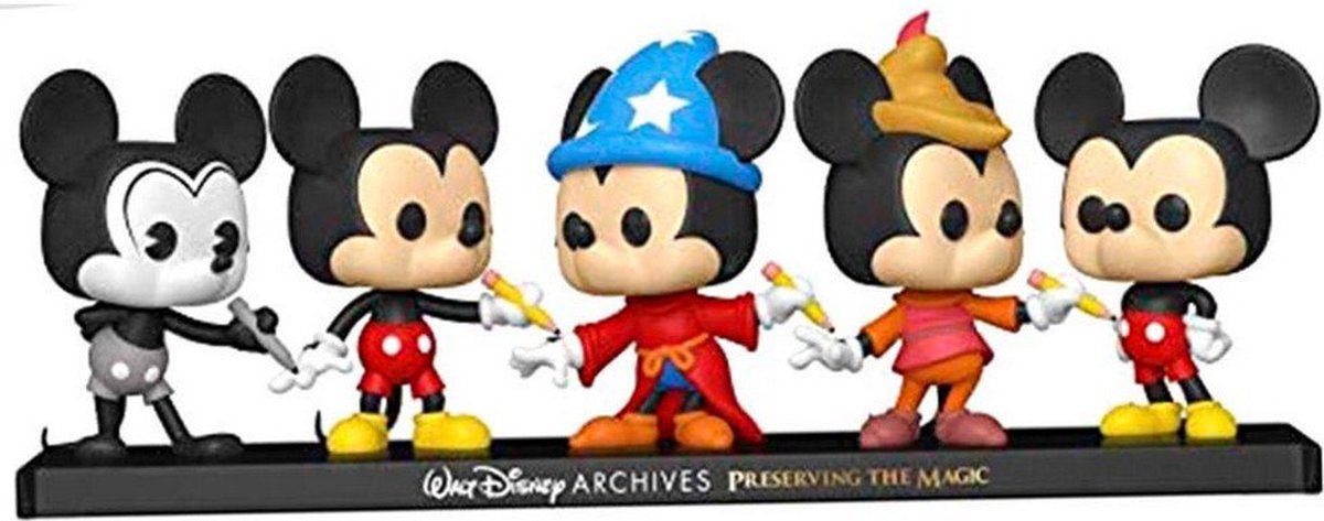 Funko pop! Disney : pack de 5 - Micky Mouse exclusif