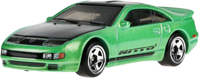 Hot Wheels Nissan 300zx Twin Turbo | Scène de rue des années 90 | 1:64 roues chaudes jcb59