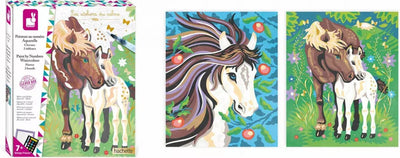 Janod - les ateliers du calme - peinture par numéros - chevaux