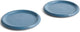 Assiette barro à foin ø24 lot de 2, bleu foncé