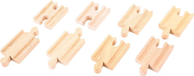 Bigjigs Wooden Rails Mini, 8e.