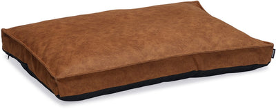 Beeztees lua - coussin orthopédique pour chien - cognac - 100x70x9 cm