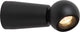 Lucide ipsos - applique salle de bain - led - 1x6w 2700k - ip54 - noir