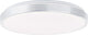 Brilliant livius - plafonnier - LED 36w - télécommande - nickel