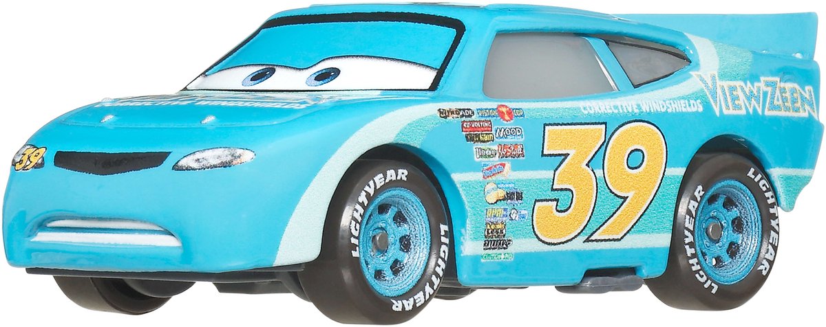 Voiture Disney Pixar Cars - voiture en métal bleu à partir de 3 ans - jdl71