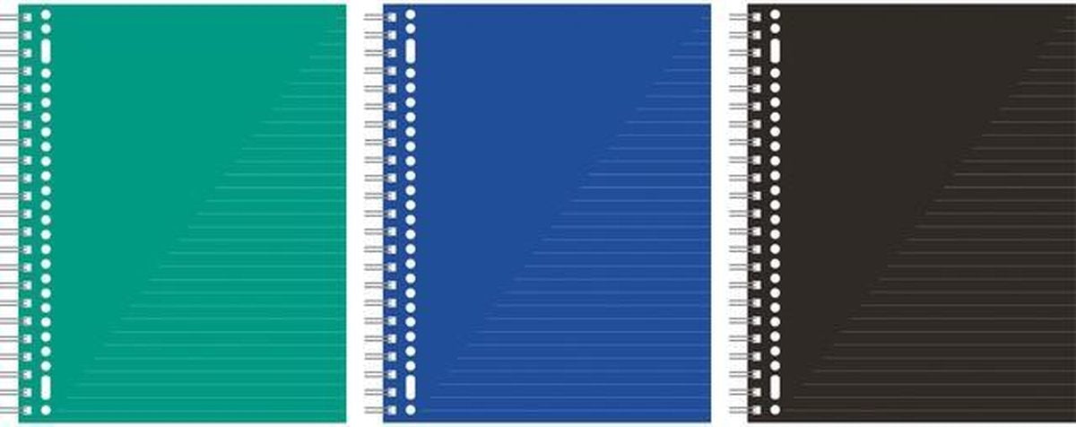 Bloc de conférence Kangaro - a4 - ligne - 60 grammes - avec marge - k-58371-3