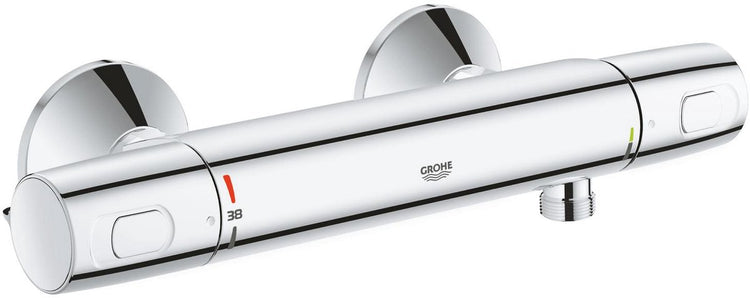 Nouveau robinet de douche thermostatique Grohe Precision Trend - 15 cm - Cool Touch - chrome