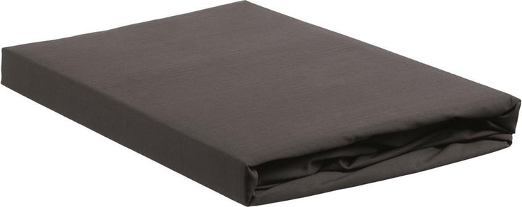 Beddinghouse - coton percale - drap-housse - 90x210 cm - anthracite