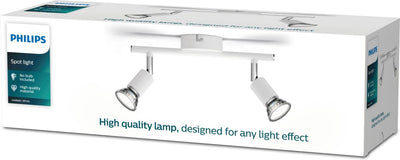 Spot en saillie Philips LED Philips Limali - 2 lumières - blanc