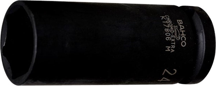 Bahco k7806m-24 douille à choc longue - 24mm - 1 2 (l=89mm)