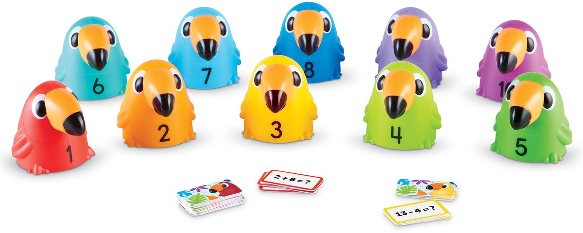 Ensemble d'activités toucan de ressources d'apprentissage - 1+
