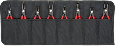 Knipex 00 19 58 v02 jeu de pinces à circlips de précision adapté aux bagues intérieures et extérieures des circlips 12-25 mm, 19-60 mm 10-25
